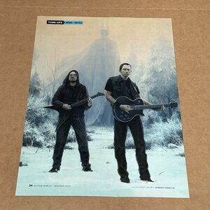 Trivium - Matt Heafy & Corey Beaulieu - 2015 - Music Print Ad Art Photo Ad